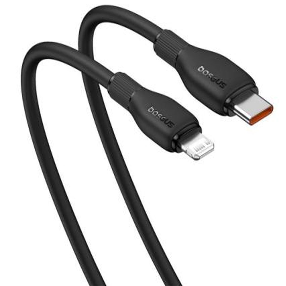 BASEUS - Cable Baseus para iPhone iPad USB-C a Lightning 20W Carga Rapida - Negro