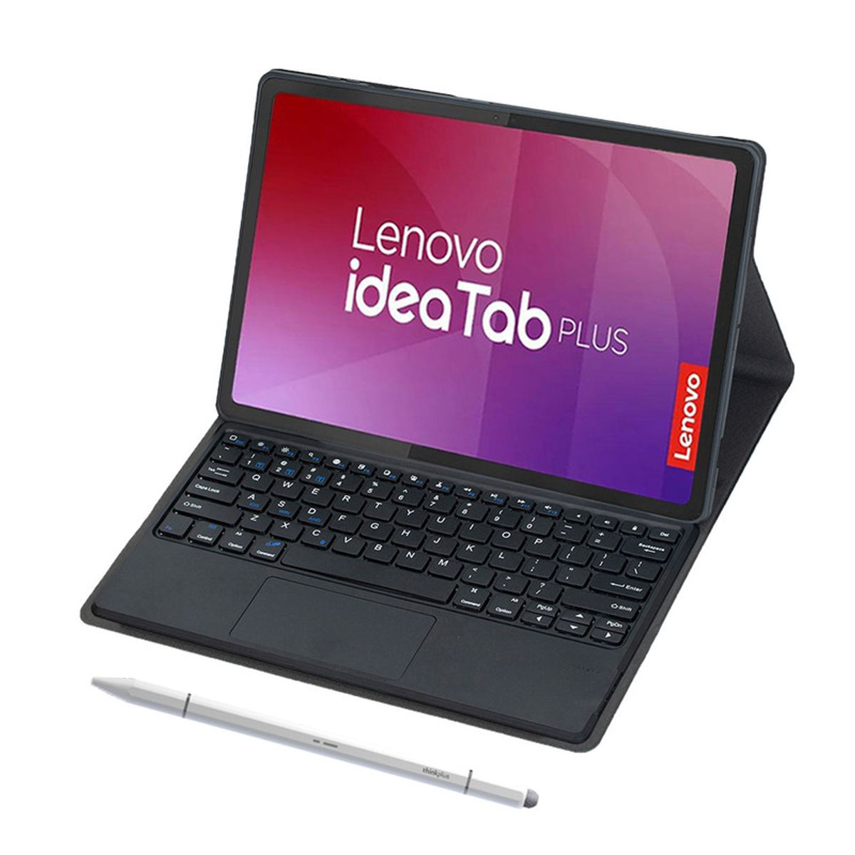 LENOVO - Tablet Lenovo Pad Plus 12 8G+256G 10200mAh de con WiFi - plata+Teclado Negro Lápiz óptico