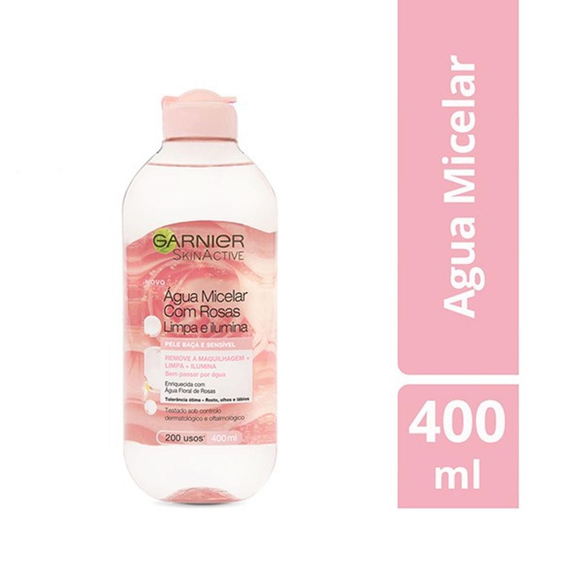 Garnier - Agua Micelar De Rosas Garnier Skin Active 400ml