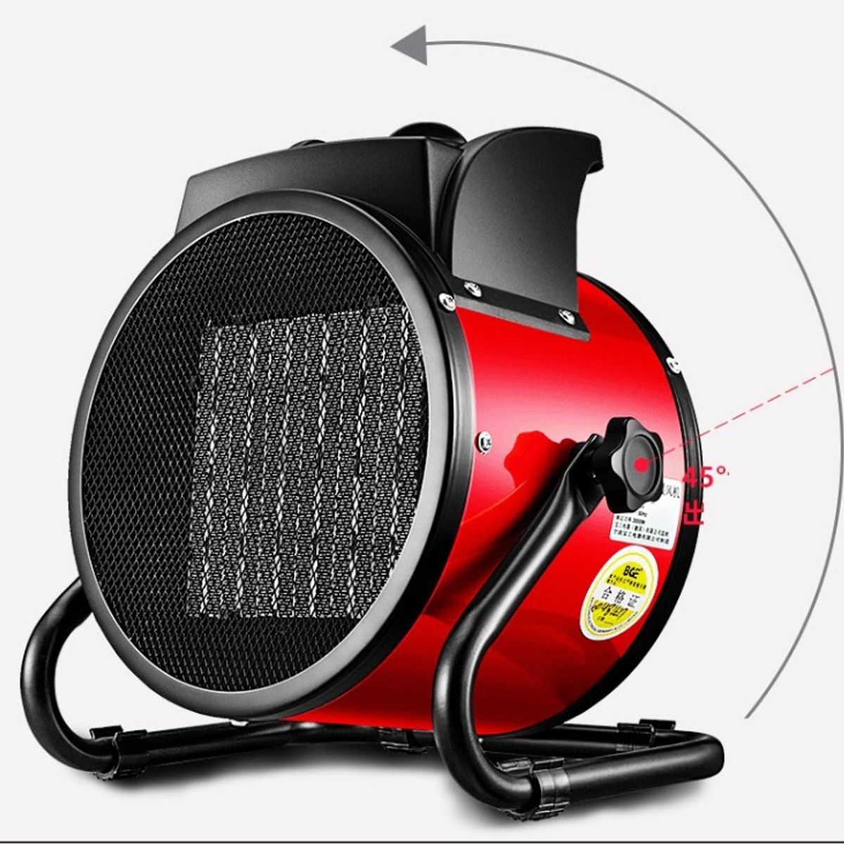 GENERICO - Termoventilador Cerámico de Alta Eficiencia 2000W con Sensor Anti-Vuelco