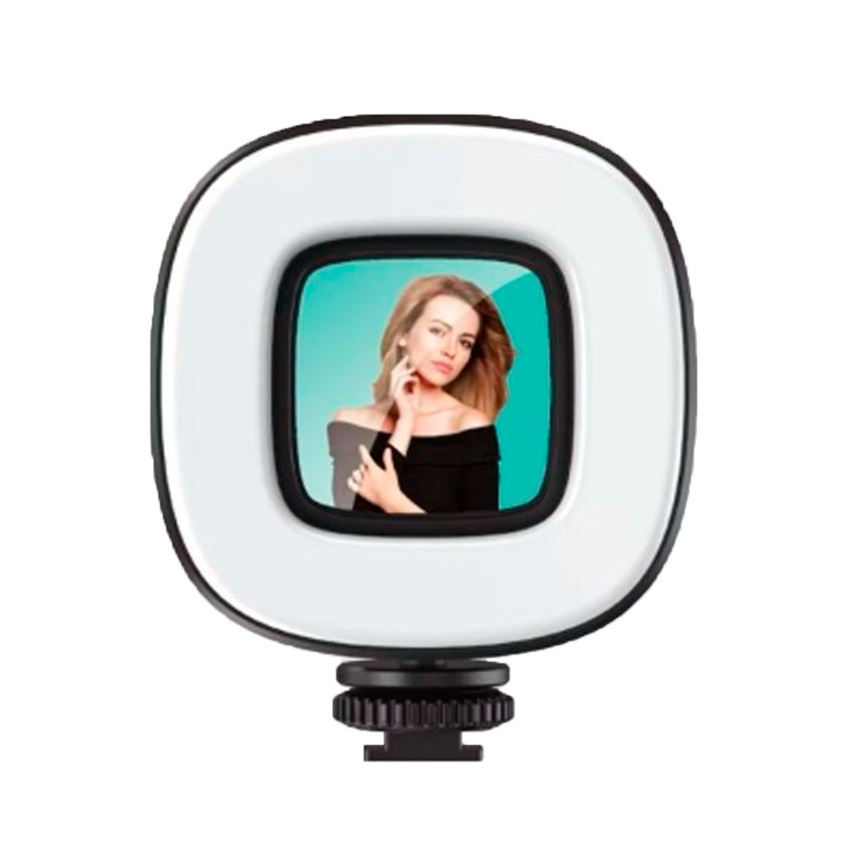 GENERICO - Mini luz led selfie portatil H-LAMP