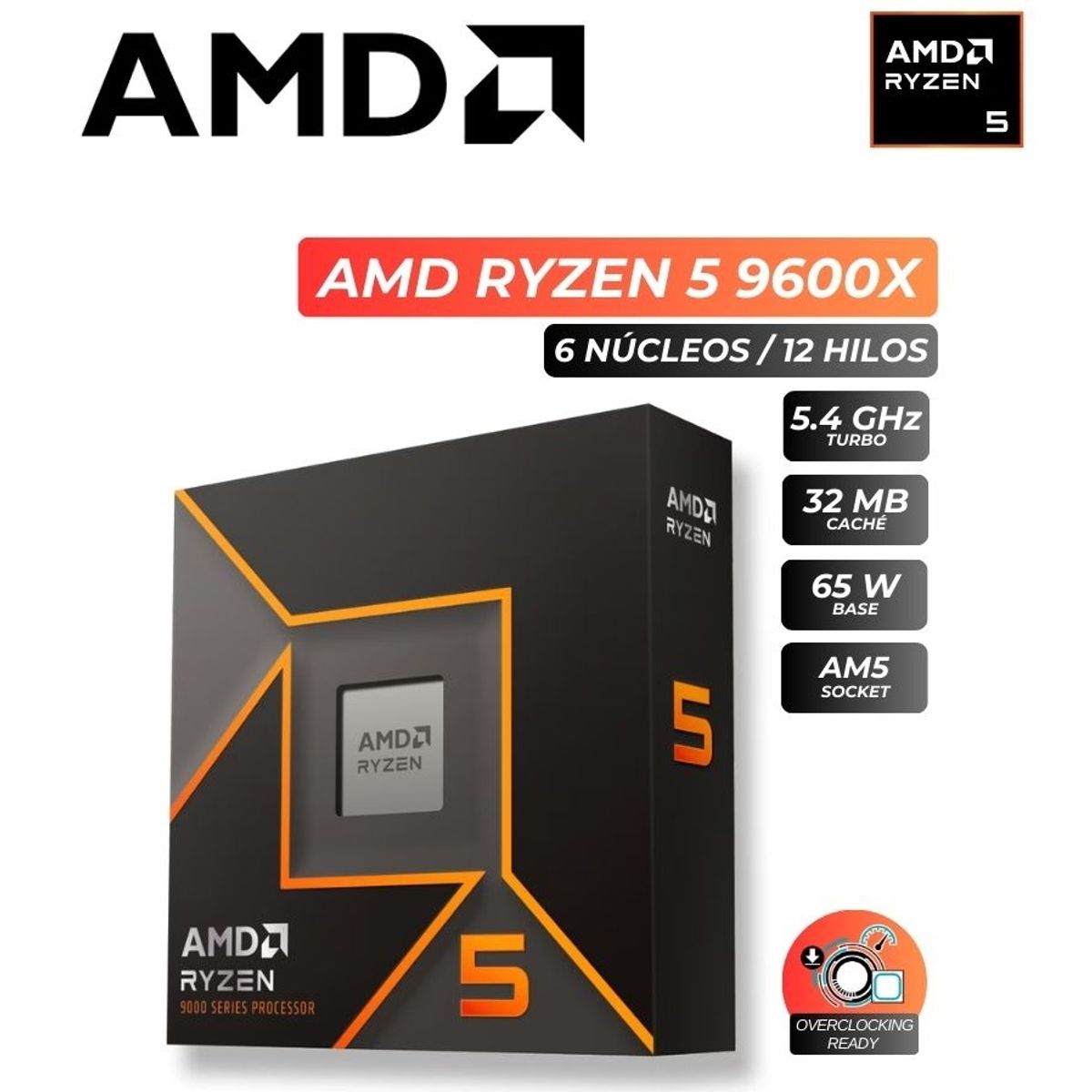 RYZEN - PC Gamer Pro XTREME Ryzen 5 9600X RAM 16GB DDR5 SSD 1TB GRAFICA RTX 5060 8GB