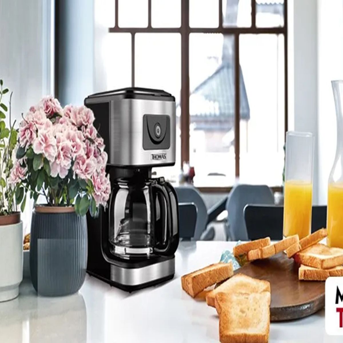 THOMAS - Cafetera Eléctrica Thomas TH-138i