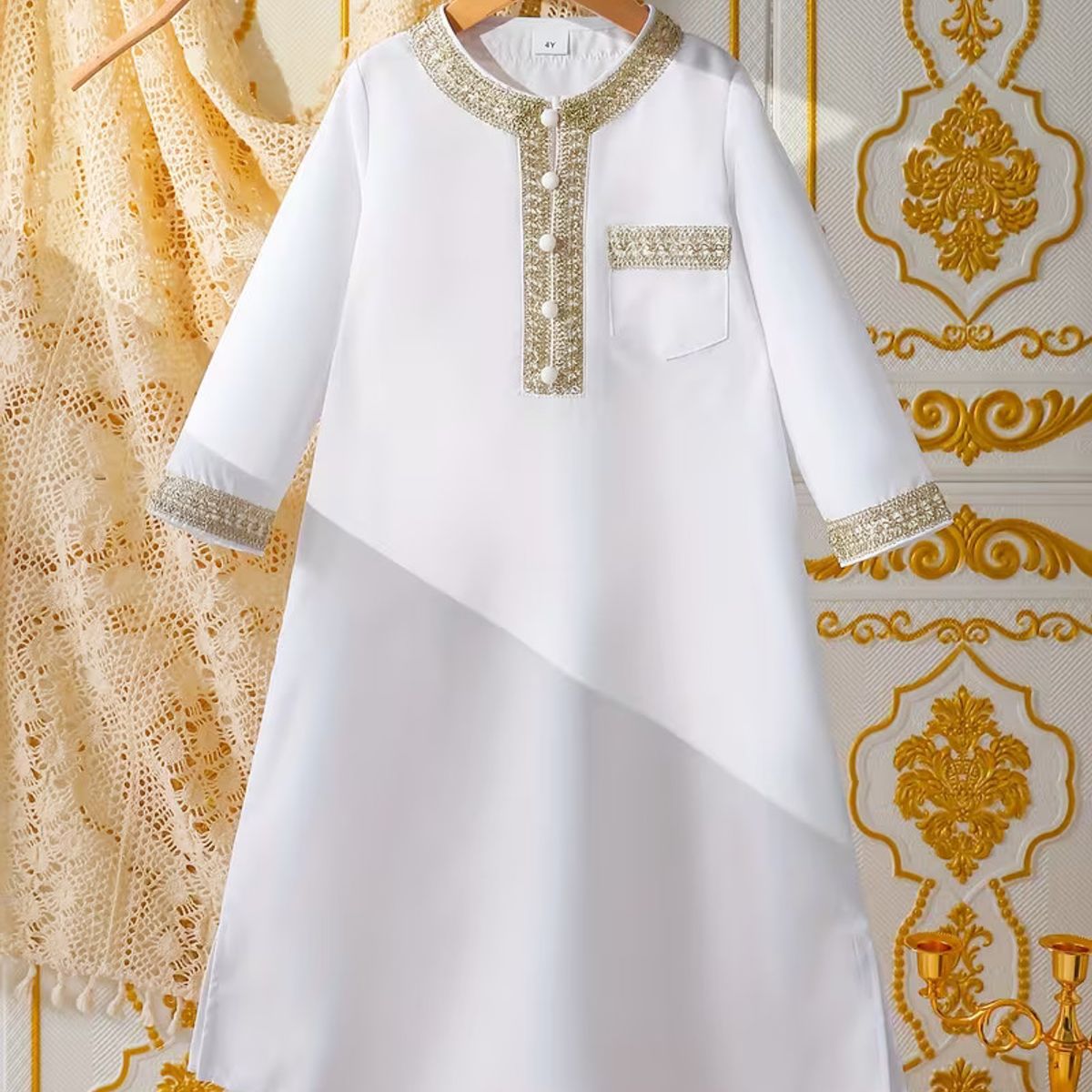 GENERICO - TRAJE TERNO DE NIÑO BEBE PARA  BAUTIZO