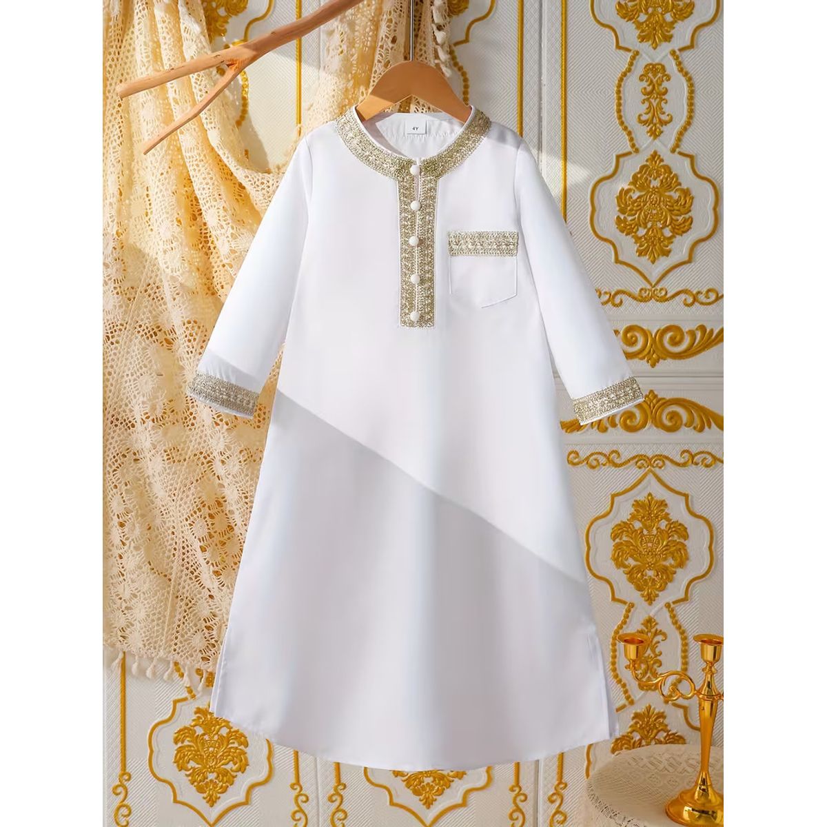 GENERICO - TRAJE TERNO DE NIÑO BEBE PARA  BAUTIZO