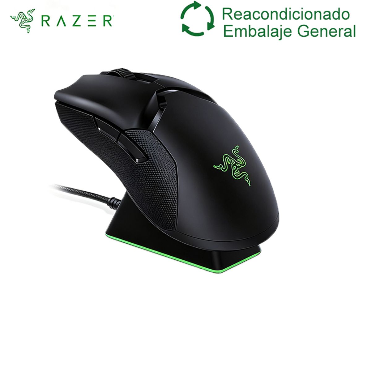 RAZER - Razer Gamer Mouse Viper Ultimate Reacondicionado SemiNuevo-Negro