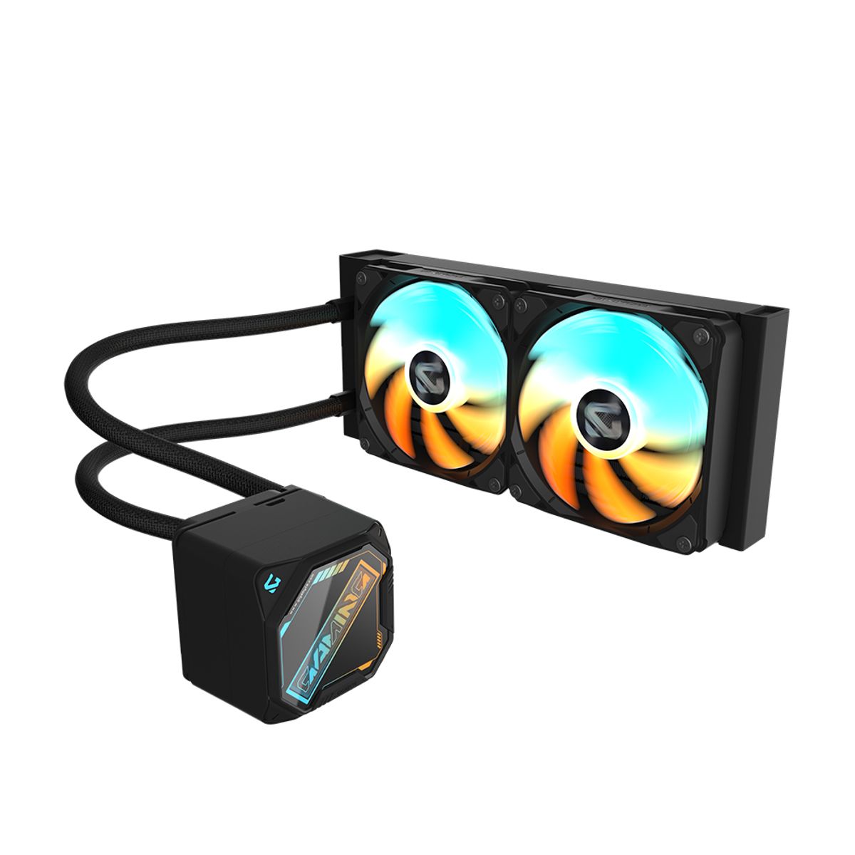GIGABYTE - Cooler Cpu Líquido Gigabyte Gaming 240 Argb, 240Mm, Rgb, Eficiencia Térmica Superior, Sile