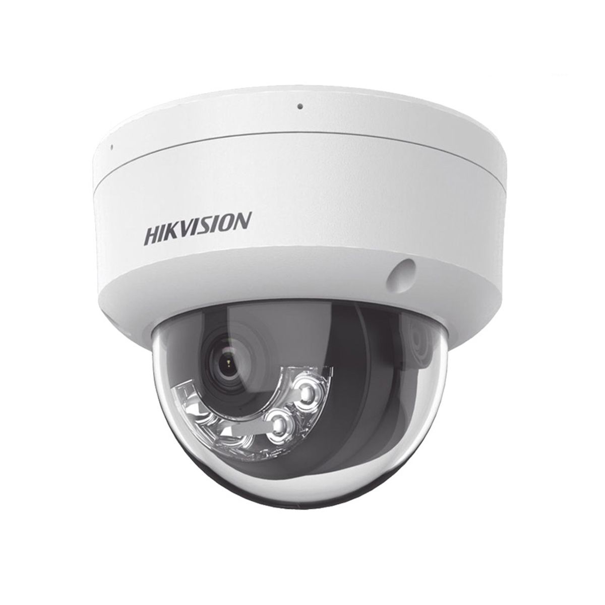 Hikvision - Cámara Domo Ip Hikvision 8Mp 4K Con Acusense, Luz Híbrida Y Audio - Lente 2.8Mm, Ir Integr