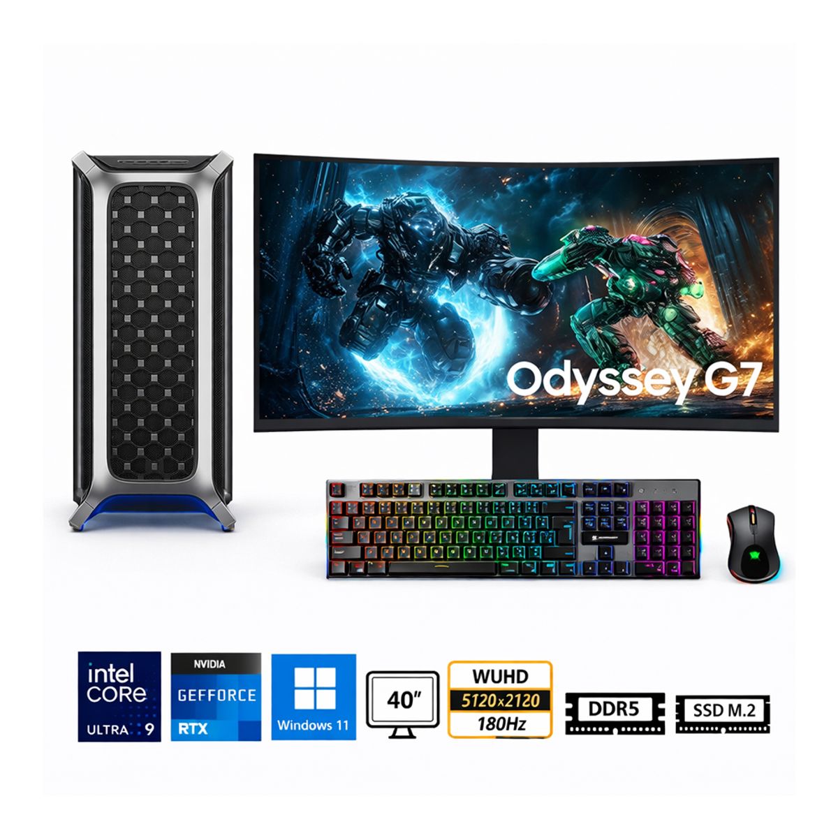 GENERICO - Pc Core Ultra 9 285K Propc Cosmos Alpha" Geforce Rtx 5080 16Gb, W11Pro