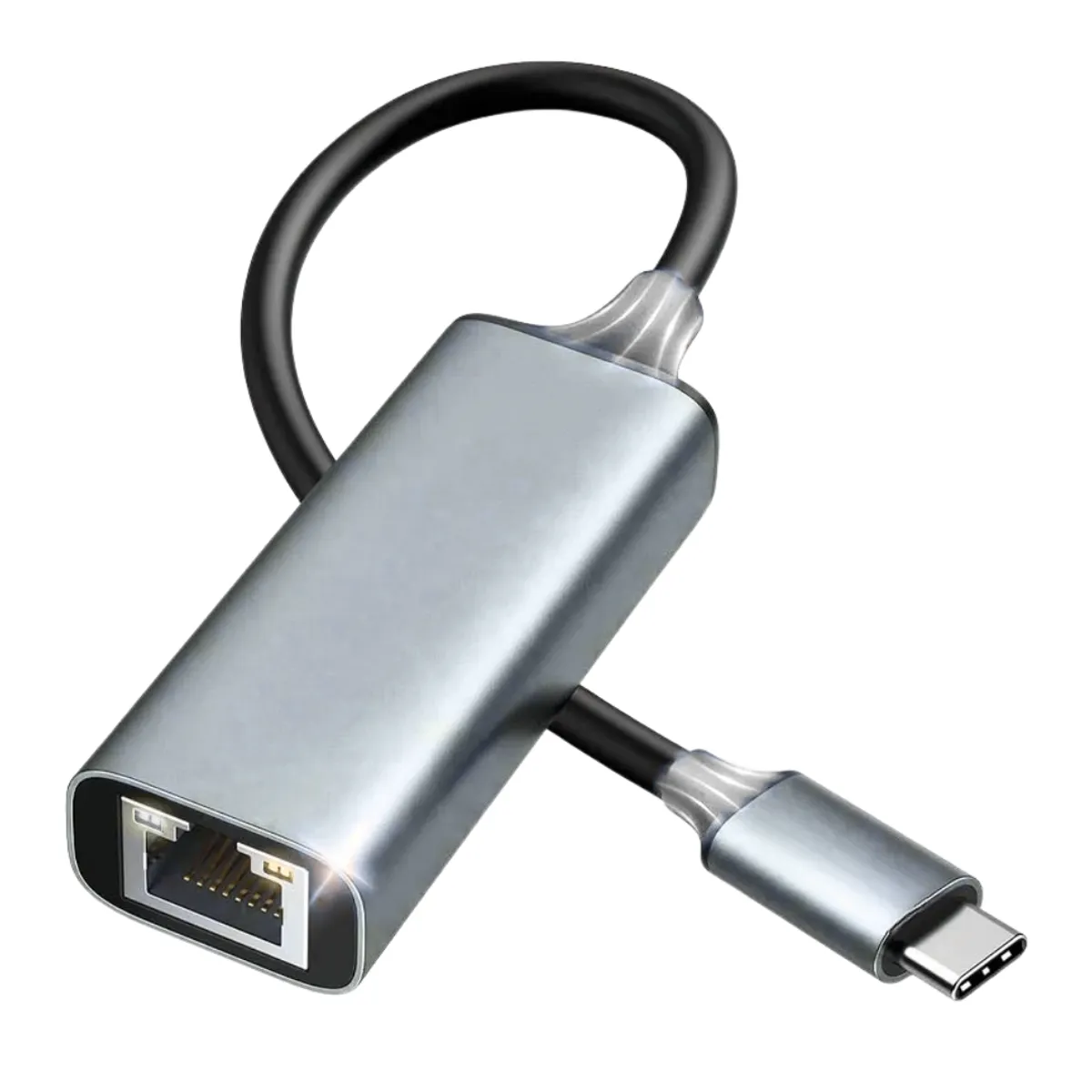 GENERICO - ADAPTADOR DE RED USB TIPO C  A RJ45 1000Mbps