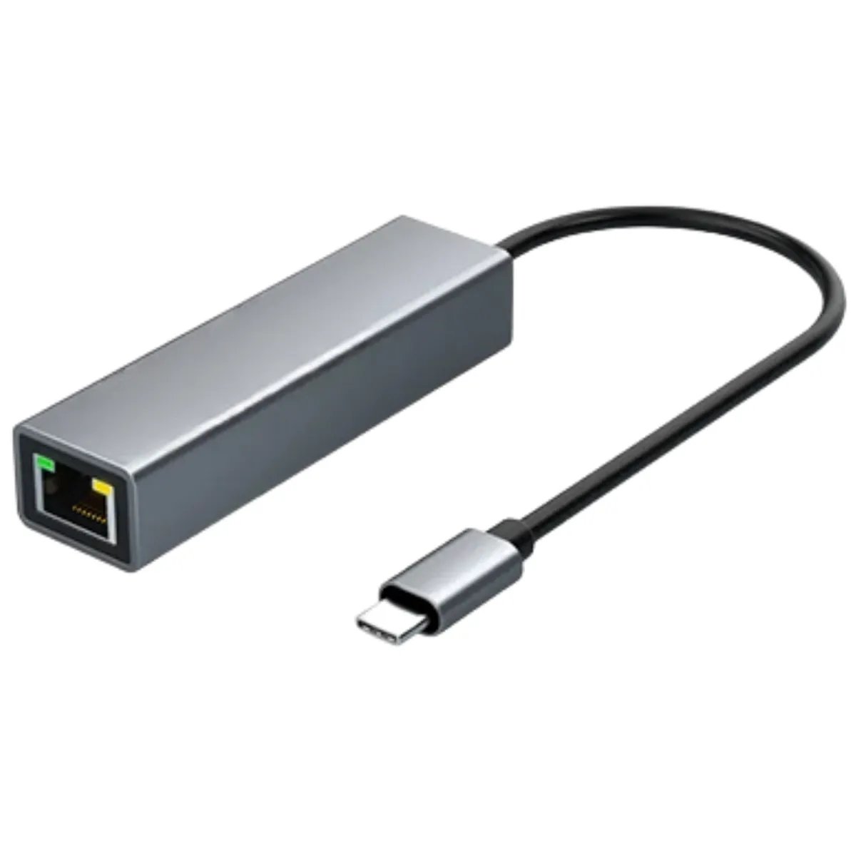 GENERICO - ADAPTADOR DE RED USB TIPO C  A RJ45 1000Mbps