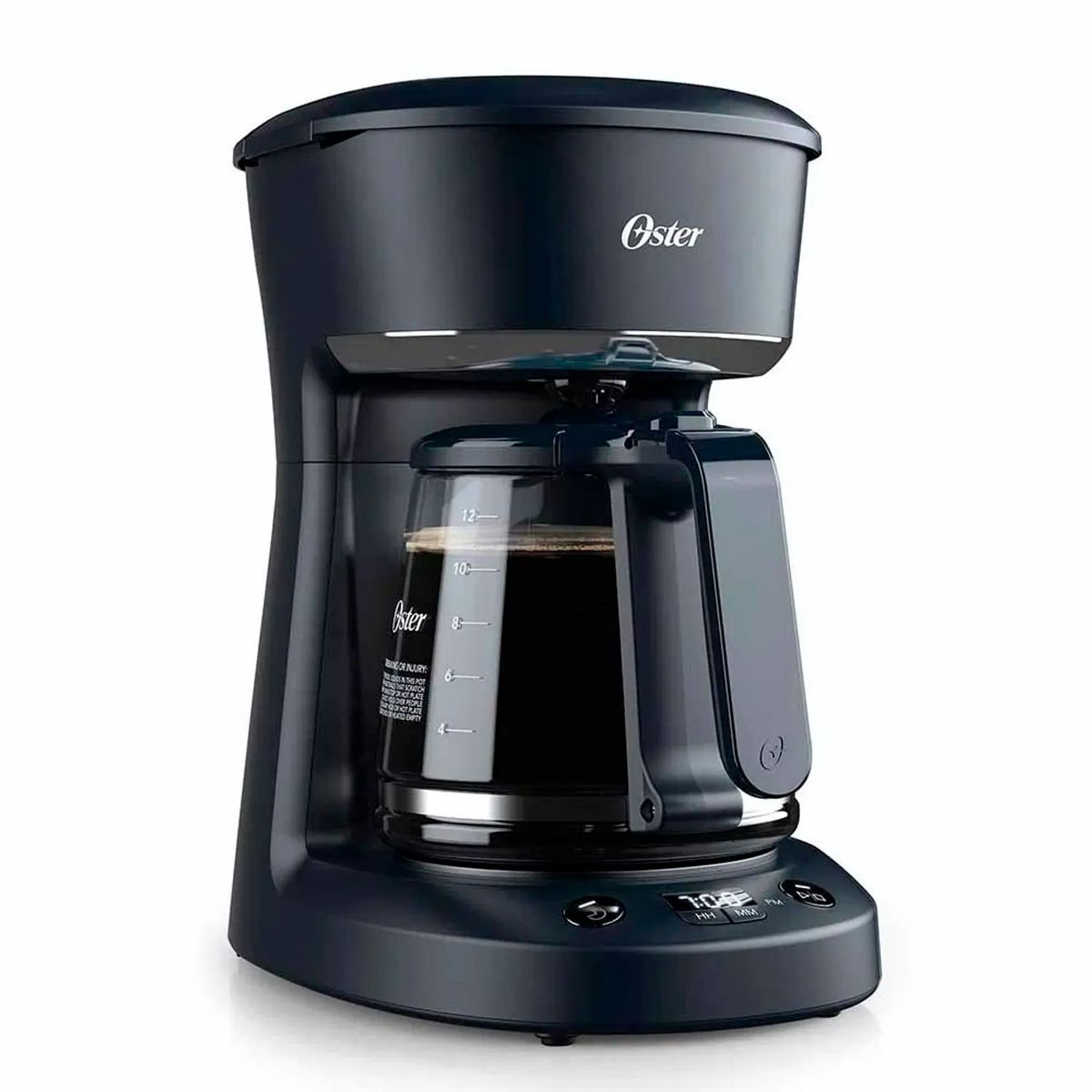 OSTER - CAFETERA OSTER 12 TAZAS DE FILTRO BVSTDCP121B PROGRAMABLE