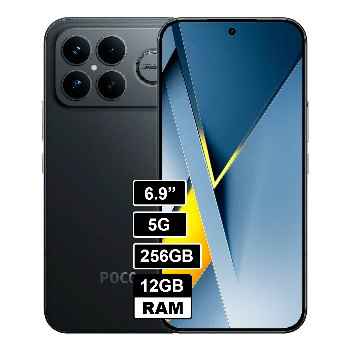 Smartphone POCO F8 Ultra 12GB 256GB Negro, marca XIAOMI - Foto Principal