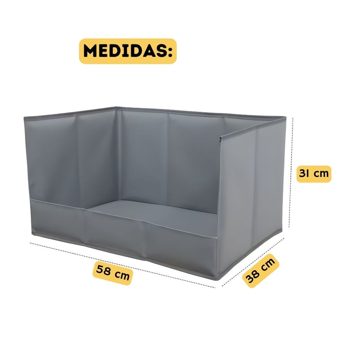 Arenero Baño PORTÁTIL Impermeable para Perros, marca GENERICO - Foto 2