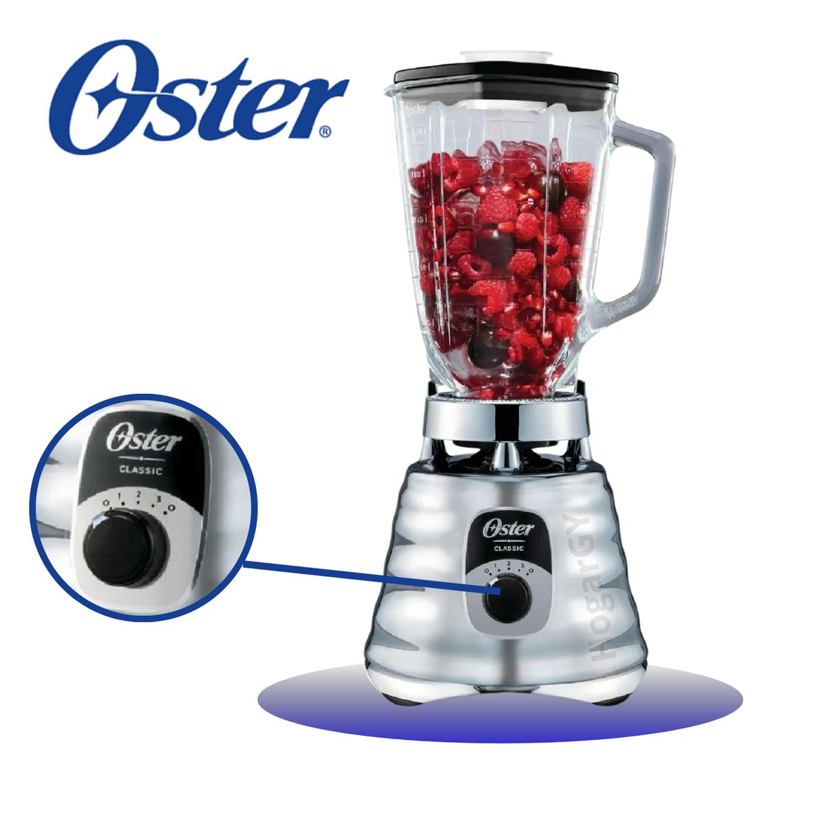 OSTER - Licuadora Silver 700 Watts