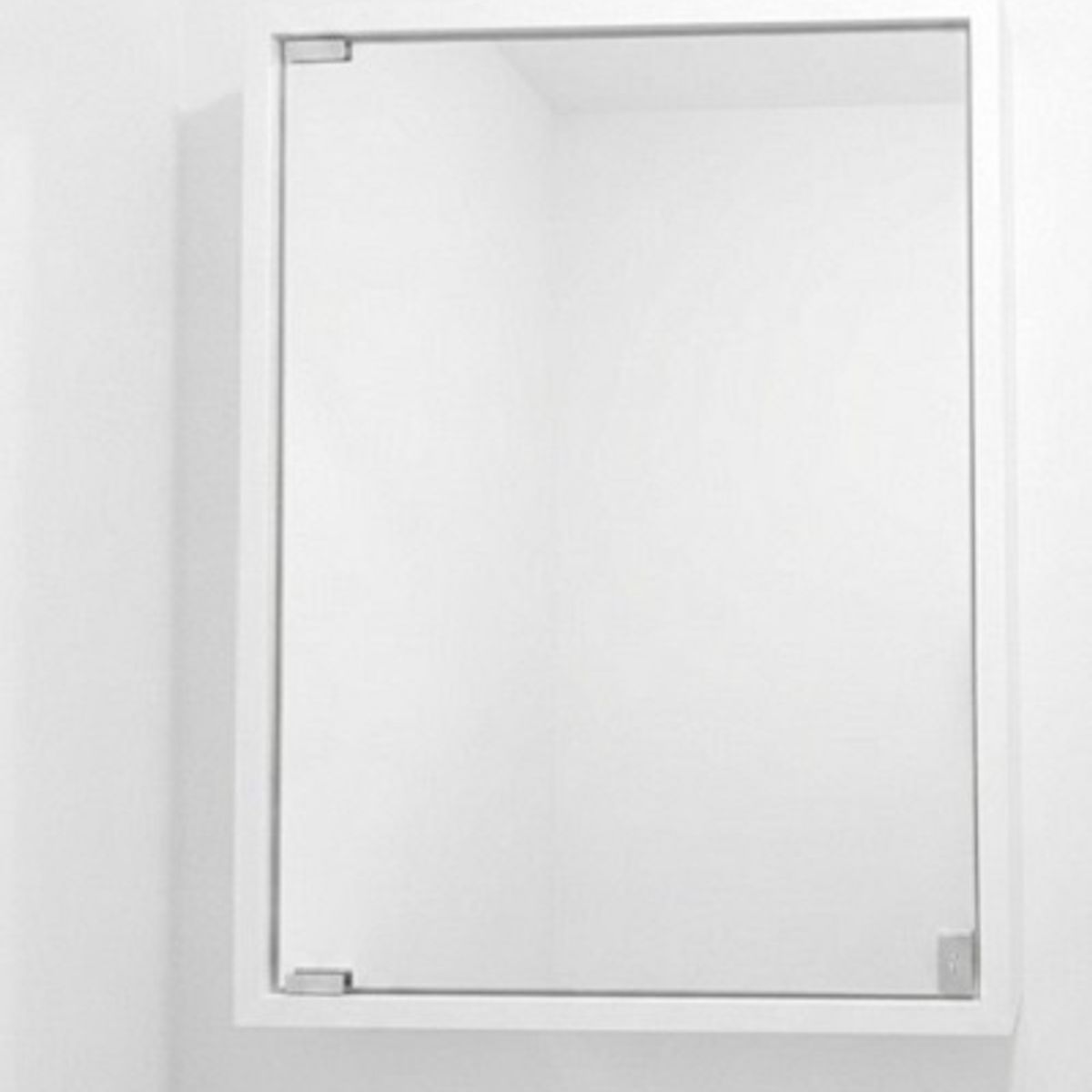 PELIKANO - mueble organizador con espejo blanco armado y listo