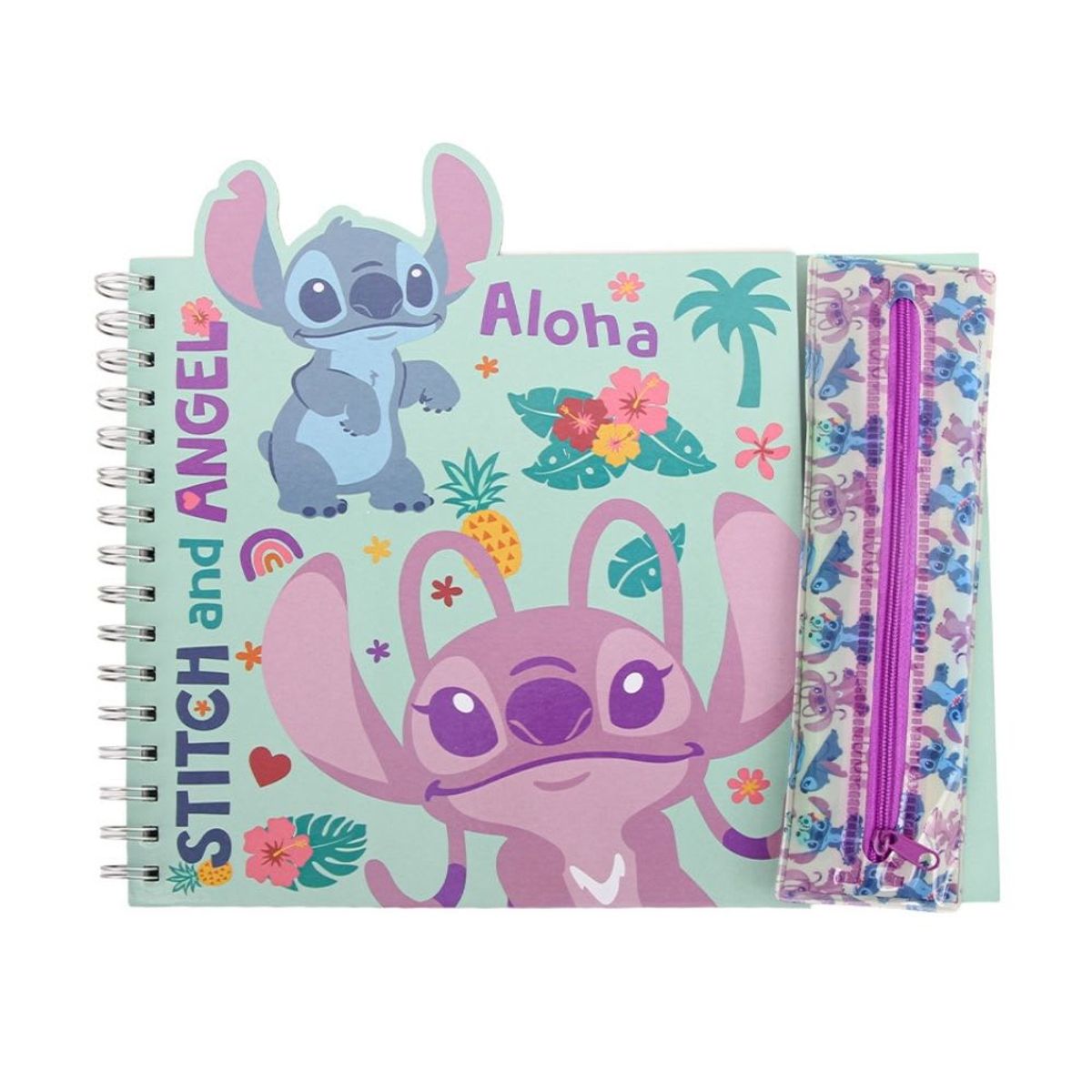 ARTESCO - Cuaderno Set para Colorear Anillado Artesco Stitch