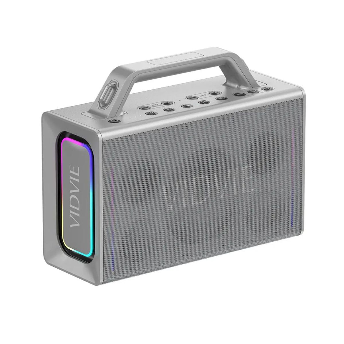 VIDVIE - Parlante Karaoke Vidvie XL-SP924 200W Incluye 2 Micrófonos Inalámbricos y Batería 20000mAh