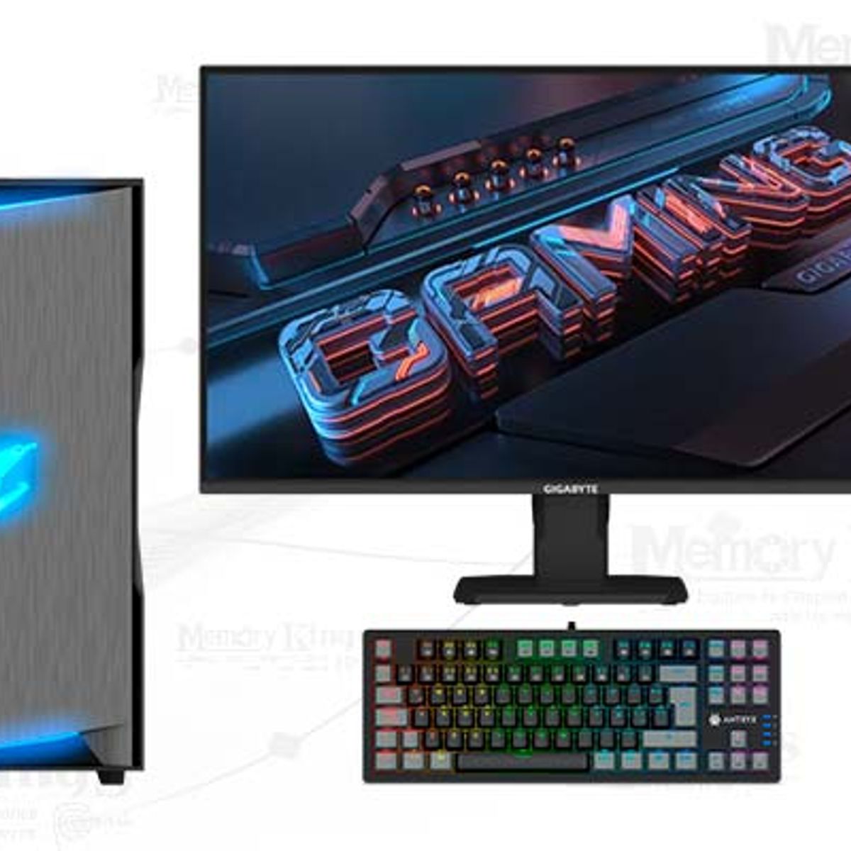 INTEL - Computadora Intel Core i7-12700F 16GB 512GB SSD 24.5" RTX 3050 6GB Windows 11 Pro