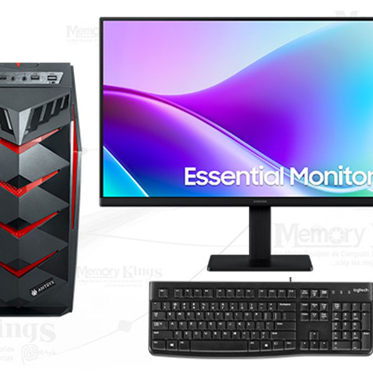 INTEL - Computadora Intel Core i7-12700F 16GB 512GB SSD 24.5" RTX 3050 6GB Windows 11 Pro