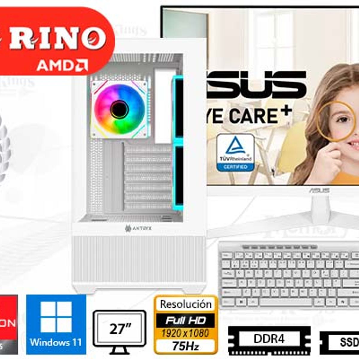 INTEL - Computadora Intel Core Ultra 9 285K 32GB 2TB SSD 37" RTX 5080 16GB Windows 11 Pro