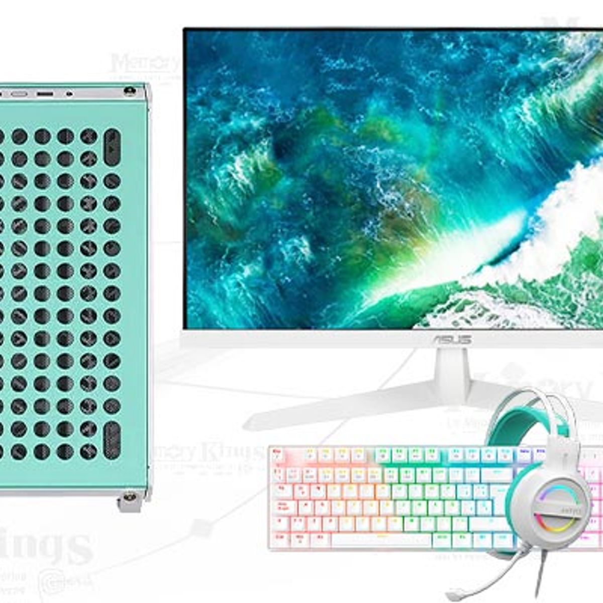 INTEL - Computadora Intel Core i7-12700F 16GB 512GB SSD 27" RTX 3050 6GB Windows 11 Pro