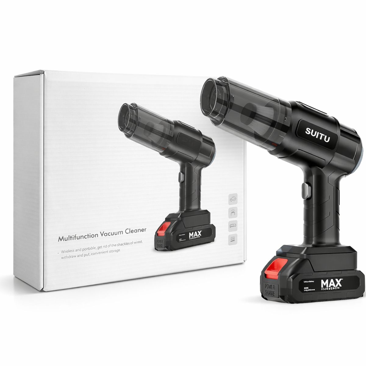 OEM - Aspiradora Inalámbrica De Mano Multifuncional