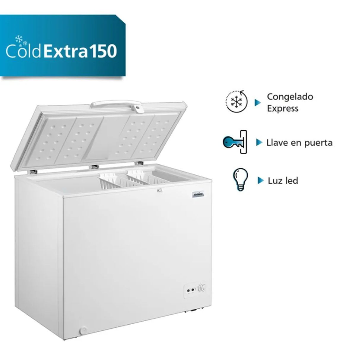 MABE - Congeladora Mabe 300LT CHM300PB2 Blanco