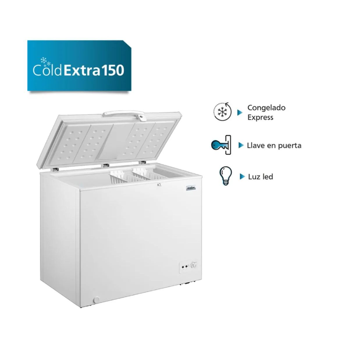 MABE - Congeladora Mabe 300LT CHM300PB2 Blanco