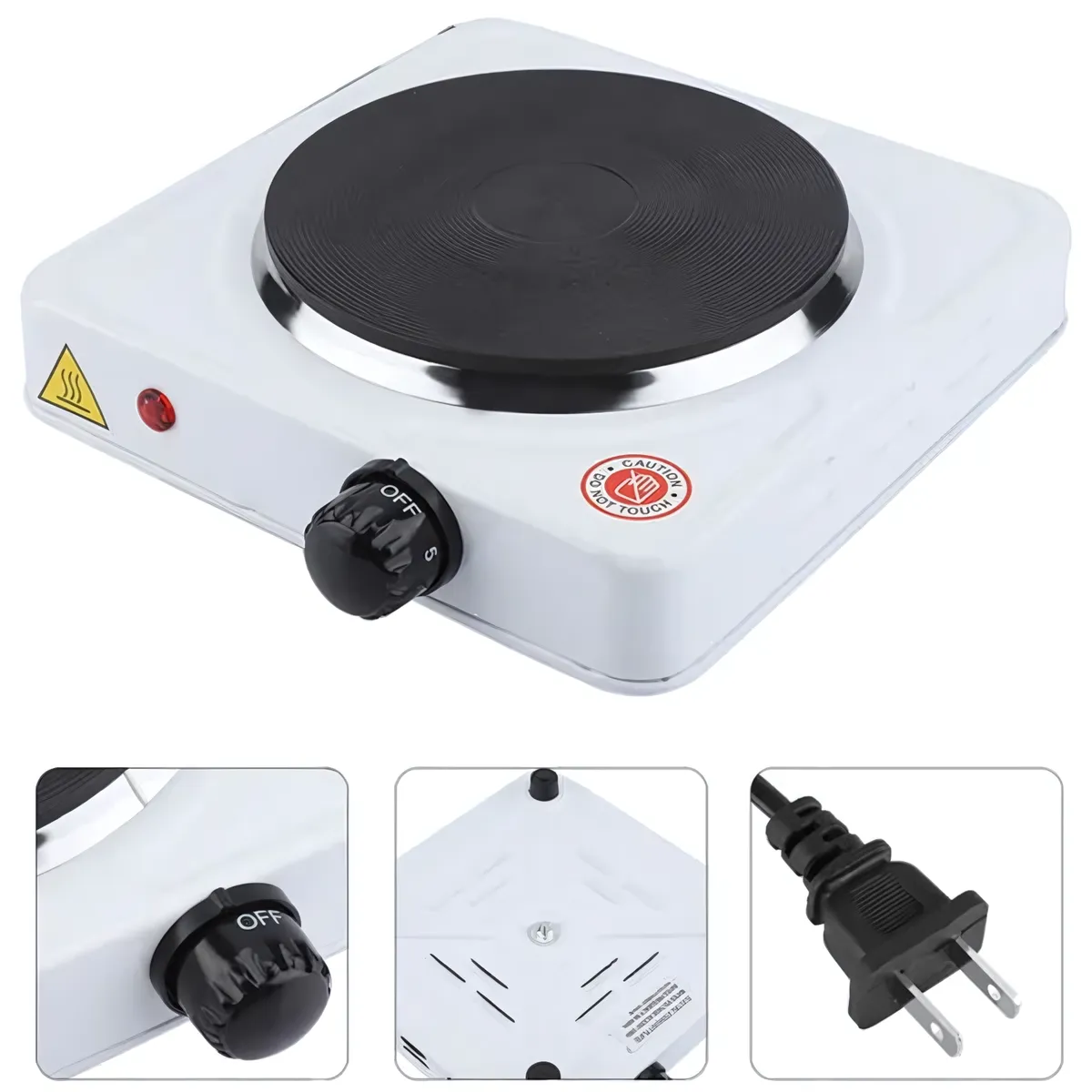 RAFF - Cocina Estufa Eléctrica 1 hornilla RAF R8010A