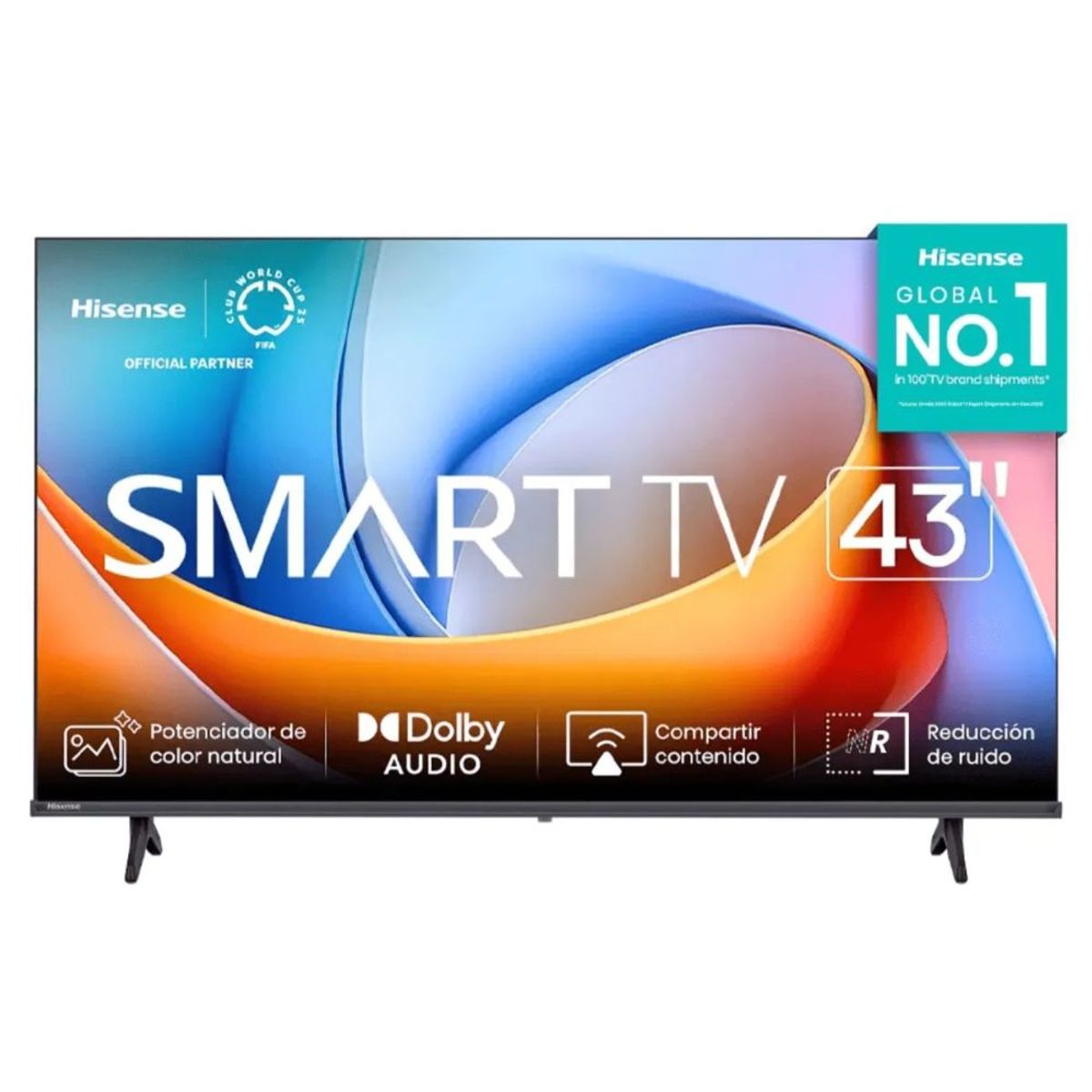 HISENSE - Televisor Hisense 43 FHD Smart TV 43A4NV