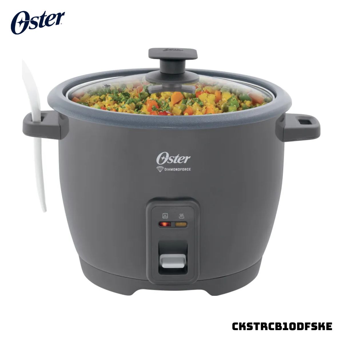 OSTER - ARROCERA OSTER DIAMONDFORCE 10 TAZAS GRIS - CKSTRCB10DFSKE