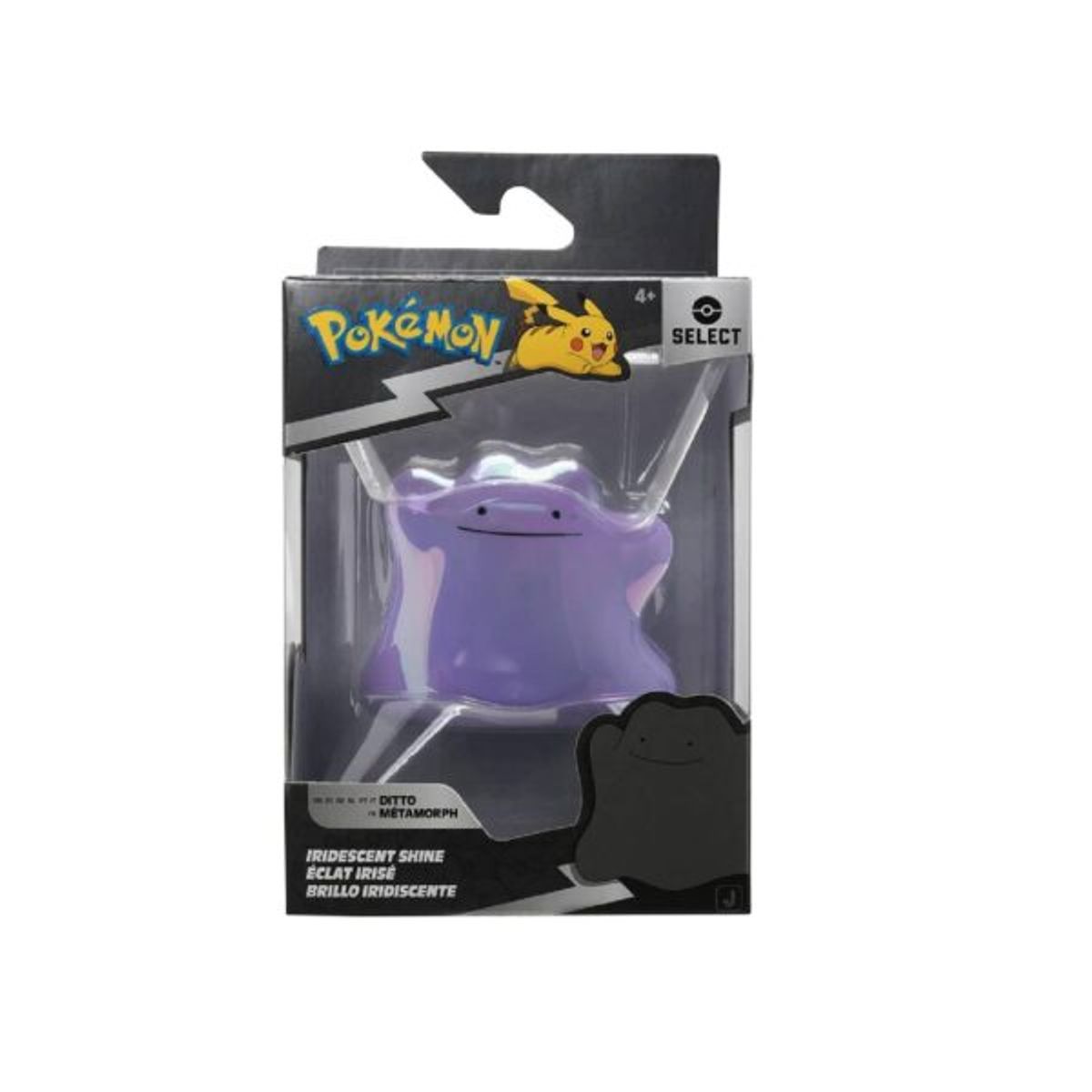 POKEMON - Pokemon Figura Ditto Select Brillo 3 Pulgadas