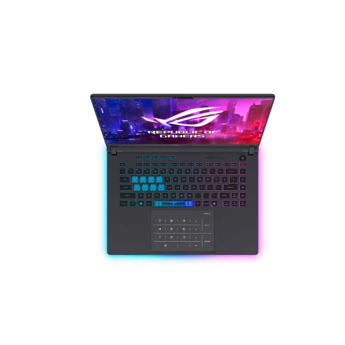 ASUS - Laptop Gamer ASUS ROG Strix G16 16"165Hz Ryzen 9 8940HX 16GB RAM 1TB SSD RTX 5060 8GB Volt Green