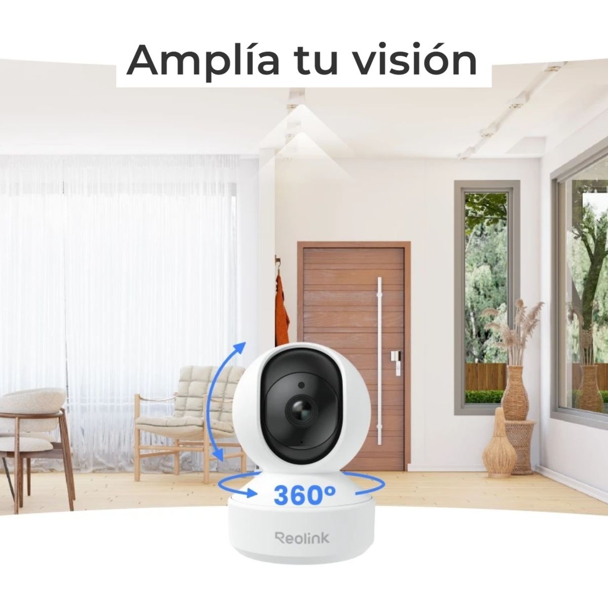 REOLINK - Cámara De Seguridad WIFI Reolink E1 3MP Super HD