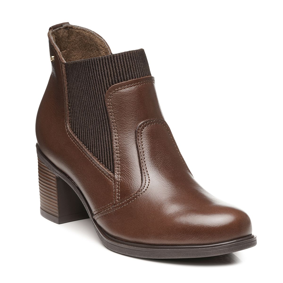PEGADA - BOTIN MUJER PEGADA CUERO VESTIR PINHAO 280403-02