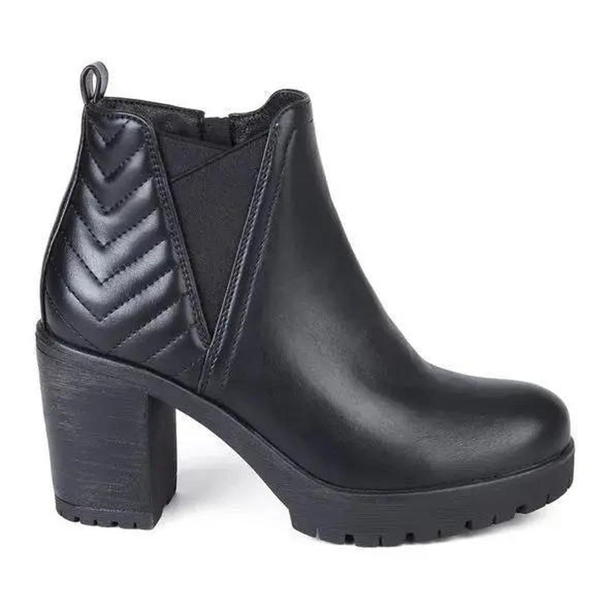 STHEF - BOTIN MUJER STHEF VESTIR NEGRO 7954