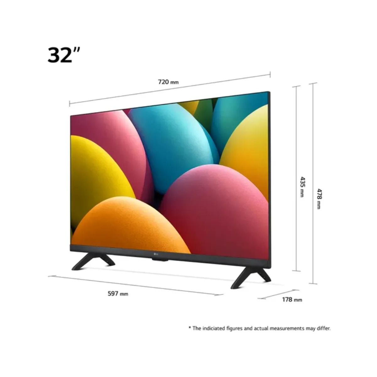 LG - TELEVISOR LG 32 SMART TV LED 32LR600BPSC + Remote Magic