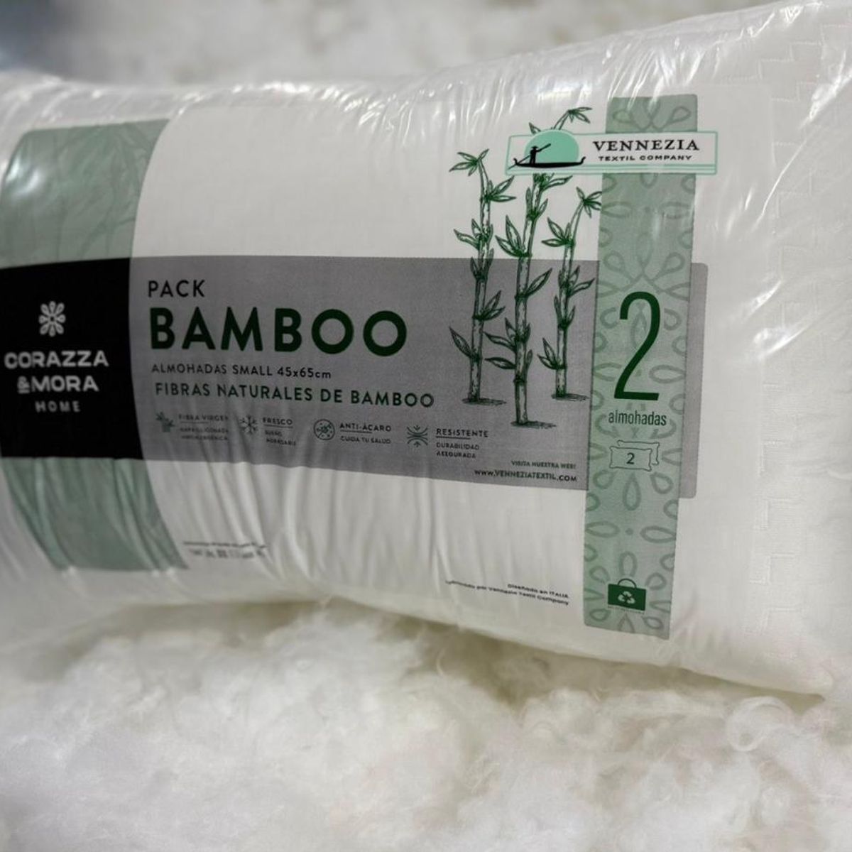 VENECIA - Almohada Pack Bamboo