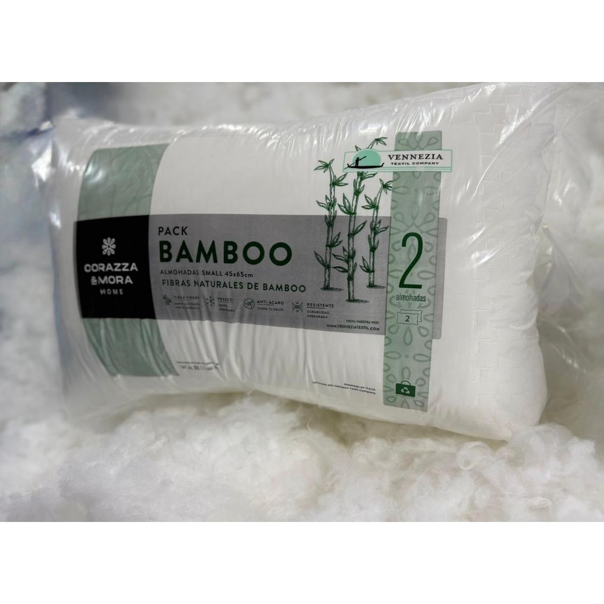 VENECIA - Almohada Pack Bamboo