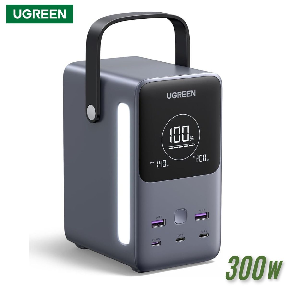 UGREEN - Power Bank Estación de Carga UGREEN 300W 48000mAh Carga Rápida