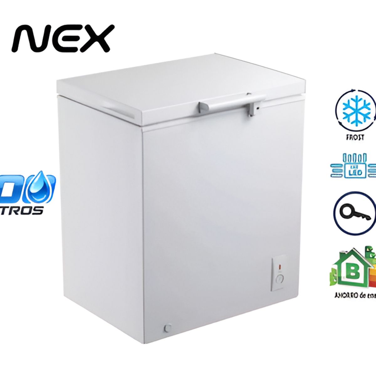 NEX - Congeladora Vertical NEX 100 litros – CHF1100