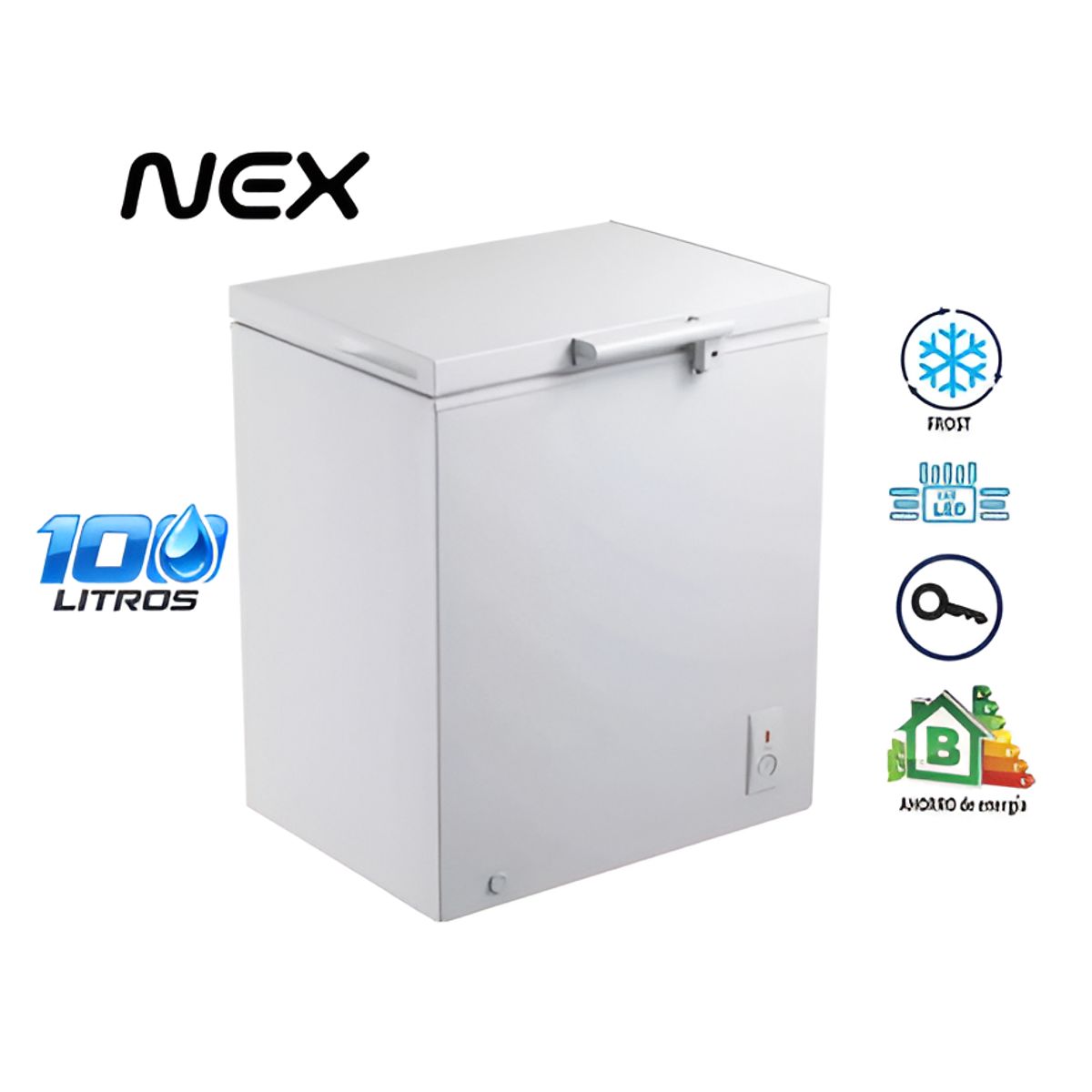 NEX - Congeladora Vertical NEX 100 litros – CHF1100