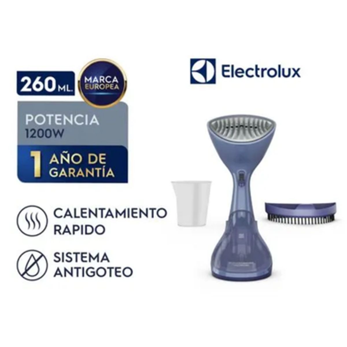 Electrolux - Vaporizador de Prendas Electrolux Efficient EPS10 AZUL