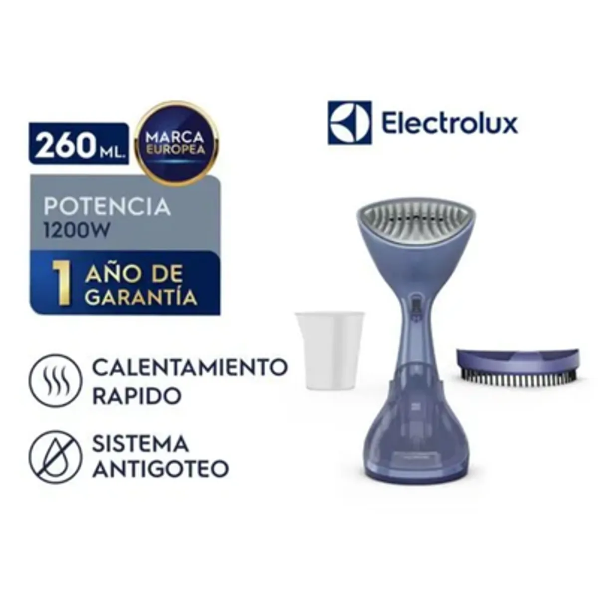 Electrolux - Vaporizador de Prendas Electrolux Efficient EPS10 AZUL