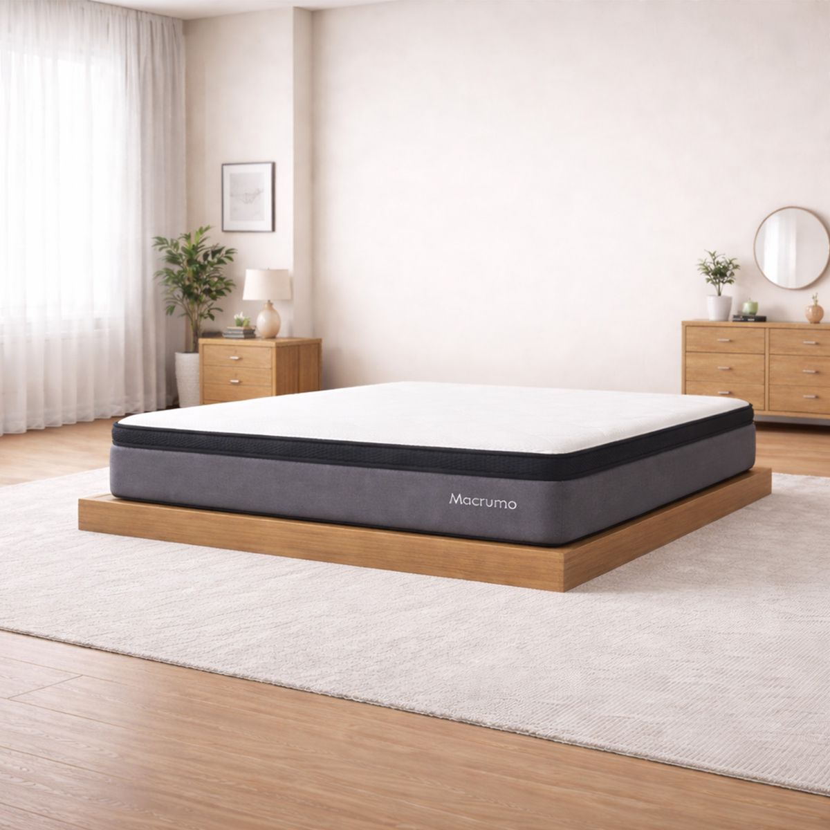 MUEBLES MACRUMO - Colchon Premium Ortopédico King - Macrumo