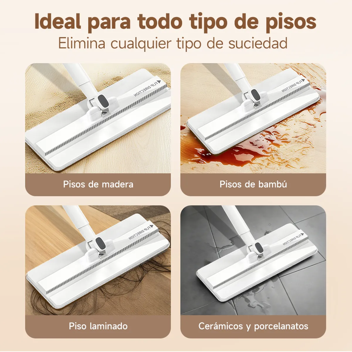 BOMIDI - Trapeador escurridor 360° Bomidi M21