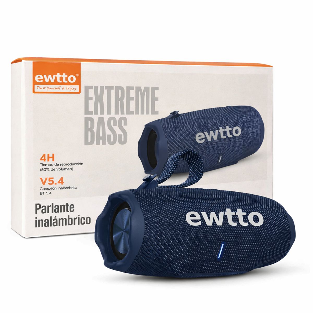 OEM - Parlante Bluetooth 5.4 Extreme Ewtto Inalámbrico