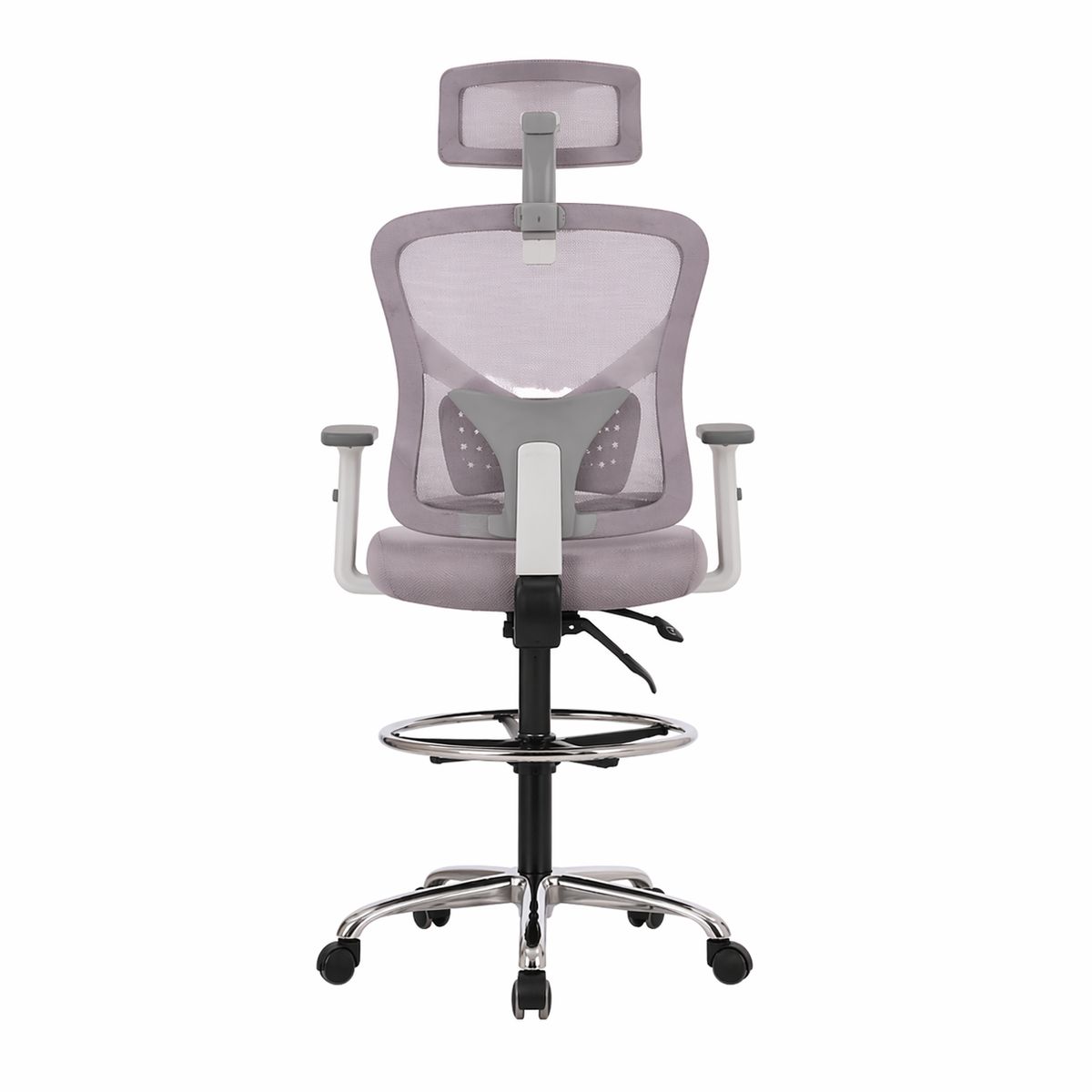 GENERICO - SILLA ERGONOMICA CAJERA VERSALLES PRO GRIS