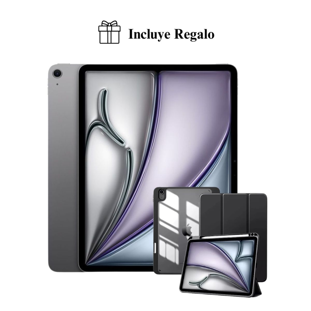 APPLE - iPad Air 13″ Chip M4 Wifi 128GB - Space Gray ( 2026 ) + Regalo